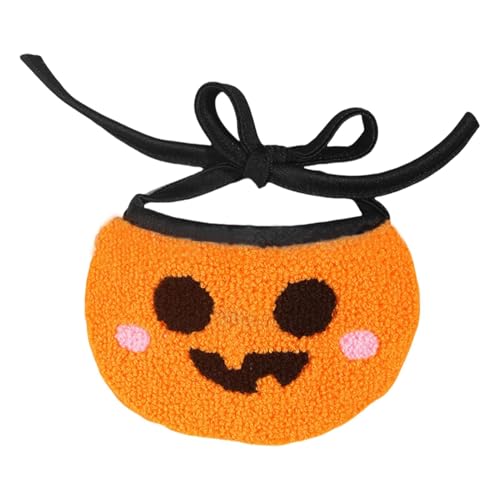 Chaies Halloween-Hundeschal, Hundeschal für mittelgroße Hunde,-Geist-Hundetaschentücher, Haustier-Halloween-Bandana | Weiches Halloween-Haustier-Lätzchen, Hunde-Bandana-Halsband für tägliche von Chaies