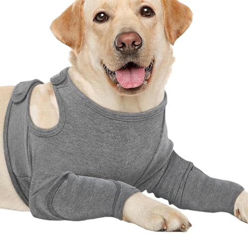 Chaies Hunde-Ellenbogenbandage-Schutz, Hundebeinmanschette, um das Lecken zu stoppen, Anti-Leck-Erholungsmanschette für die Vorderbeine des Hundes, Einfaches Design zum Schutz der Vorderbeine für von Chaies