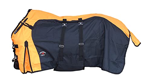 CHALLENGER 382LG Winterdecke, 1200D, wasserdicht, mit Fleece gefüttert, mittelgroß, 188 cm von Challenger