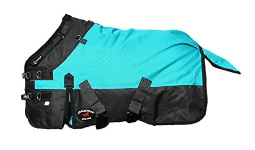 CHALLENGER 519LG06 Winterdecke, 1200D, wasserdicht, mit Fleece gefüttert, mittelgroß, 101,6 cm von Challenger