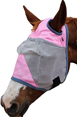 Equine Horse Fliegenmaske Sommer Frühling Airflow Mesh 732101PKC von Challenger