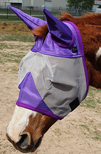 Equine Horse Fliegenmaske Sommer Frühling Airflow Mesh 73294C von Challenger