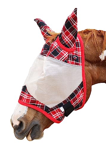 Equine Horse Flymask Summer Spring Airflow Mesh 732120 von Challenger