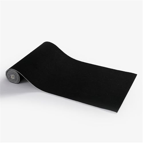 Kratzmatte Katze, Selbstklebend Kratzteppich Katze, Kratzfestes Sofa kratzmatte Katze, Zuschneidbare Katzen Kratzmatte, für Möbel Couch Wand Tür Schutz (Schwarz,30 * 100 cm) von Champracer