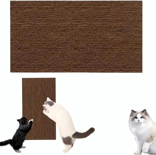 Kratzmatte Katze Wand Selbstklebend Kratzschutz Sofa Katze Kratzteppich Ecke DIY Climbing Cat Scratcher Mat AntiKratz Tape Kratzpads Katzenkratzmatte von ChangTsing