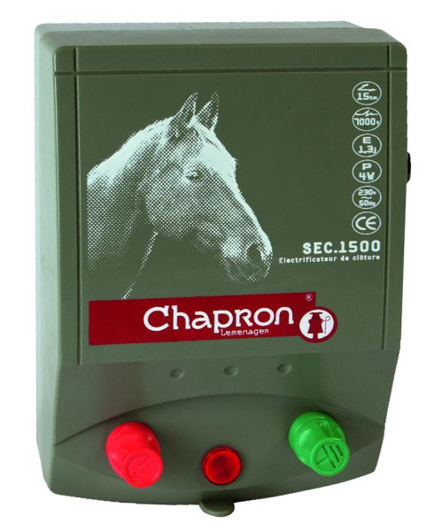 Chapron Weidezaungerät SEC 1500 E - 7.000 Volt - 1,3 Joule - 230V E... von Chapron