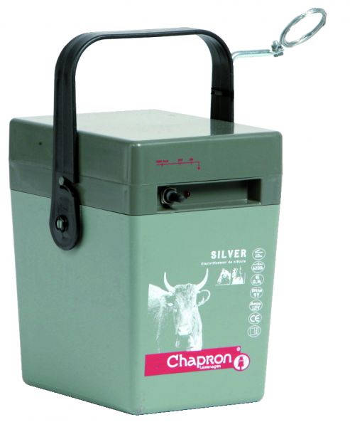 Chapron Weidezaungerät SILVER, 9 Volt Batteriegerät für Pferde, Rin... von Chapron