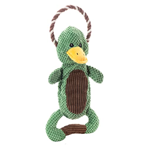 Outward Hound Charming Pet Scrunch Bunch Duck Interaktives Plüsch-Hundespielzeug von Outward Hound