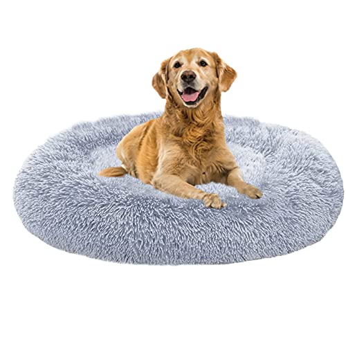 XXL Hundekissen, Anti-Stress-Bett, Donut-Form, für Hunde / Haustiere, weich, rund, für Hunde, Größe XXXL von Chenge