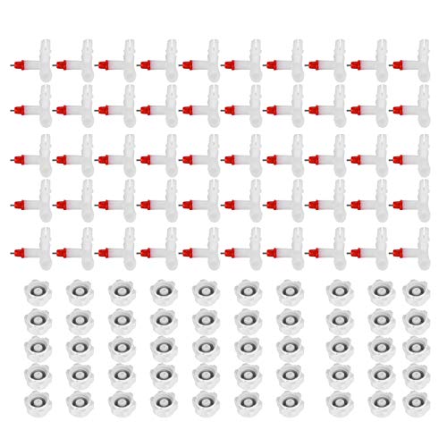 Langlebige Hühner- Und Geflügeltränkenippel – 50-teiliges Set Für Die Flüssigkeitszufuhr in Der Landwirtschaft, Auslaufsicheres Design, Einfache Installation von ChengyuWei