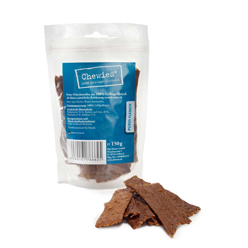 Chewies Fleischstreifen Wild - 150 g von Chewies