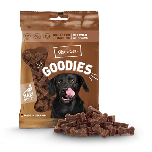 Chewies Hundeleckerli Training Maxi Wild Knöchelchen - 200 g - Hundesnacks zuckerfrei & mit hohem Fleischanteil - ideal als Trainings-Leckerli für Ihren Hund von Chewies