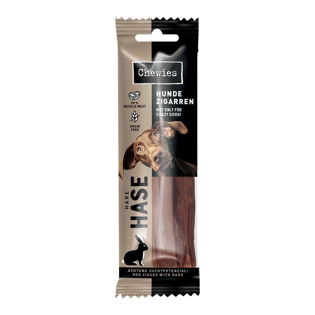 Chewies Hundezigarren Hase 75g von Chewies