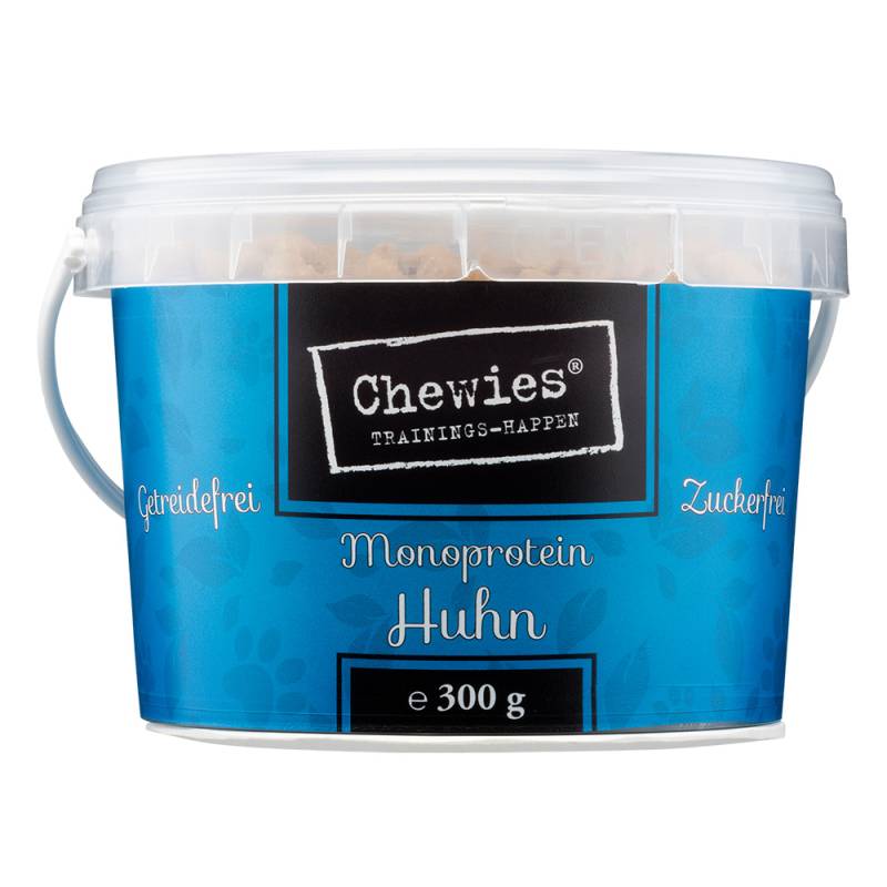 Chewies Monoprotein Trainingshappen - Huhn 300 g von Chewies