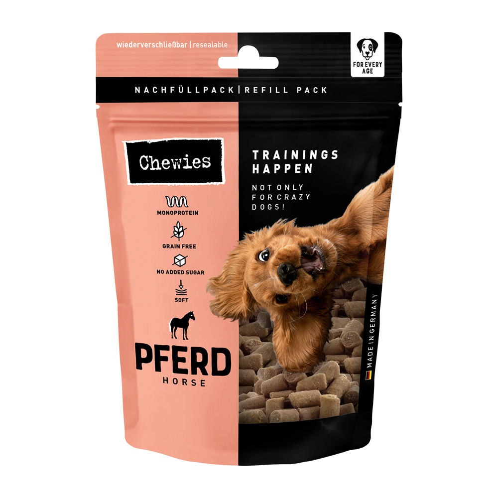 Chewies Trainings-Happen - Sparpaket: Pferd 2 x 175 g von Chewies