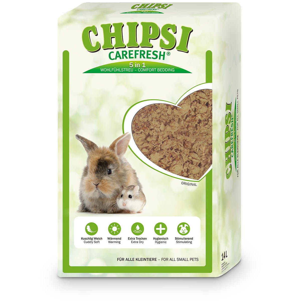 Chipsi Kleintiereinstreu Carefresh Original 14l von Chipsi