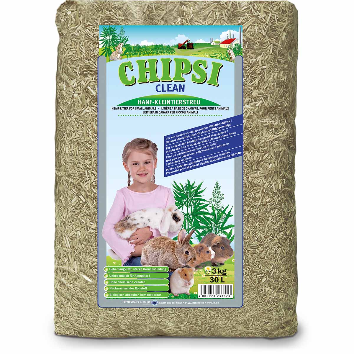 Chipsi Kleintiereinstreu Clean 30l von Chipsi