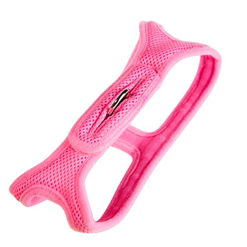 ChokeFree Velpro Haustier-Schultergeschirr, Netzgewebe, 40,6 cm, Rosa ChokeFree Velpro Haustier-Schultergeschirr, Netzgewebe, 40,6 cm, Rosa von ChokeFree