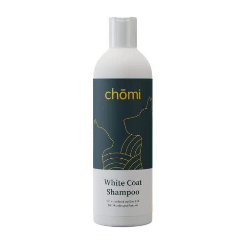 Chōmi Hunde & Katzen White Coat Shampoo 200ml | Beste Haustierseife für empfindliche Haut | Welpenshampoo | Hundeshampoo für Allergien und Juckreiz von Chomi