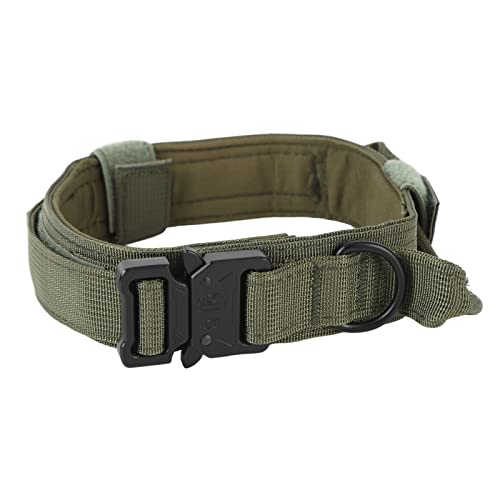 Flexibles, weich gepolstertes Hundehalsband, verstellbares, dickes Nylon-Hundehalsband mit Schnalle für Outdoor-Aktivitäten (Stil 2) von Chrees