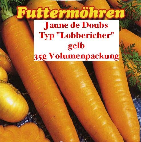 Futtermöhren Lobbericher gelb 35g Volumenpackung von Chrestensen