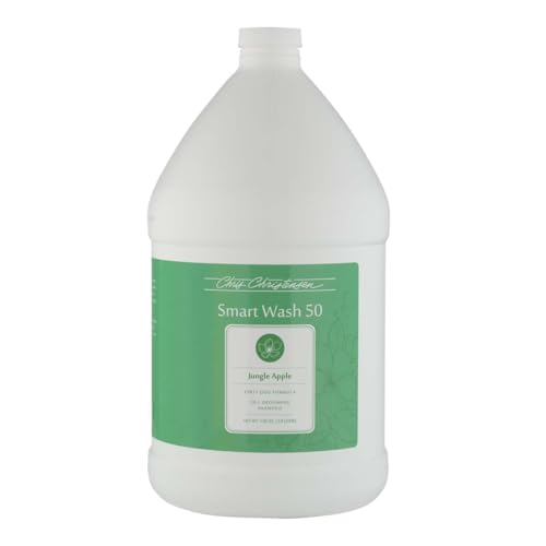 Chris Christensen Smartwash50 Shampoo Jungle Apple - Professionelles Hundeshampoo mit exotischem Dschungelapfel-Duft - Konzentrierte Reinigung für optimale Ergebnisse - 3,8 l von Chris Christensen