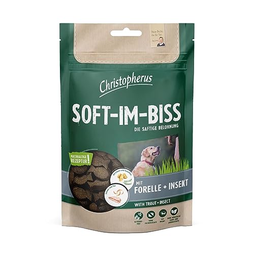 Christopherus Snacks Soft-Im-Biss mit Forelle & Insekt 125 g von Christoperus