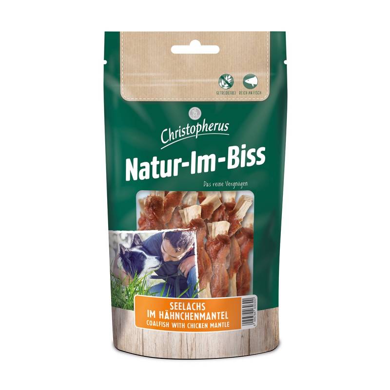 Christopherus Natur-Im-Biss Seelachs im Hähnchenmantel 3x70g von Christopherus