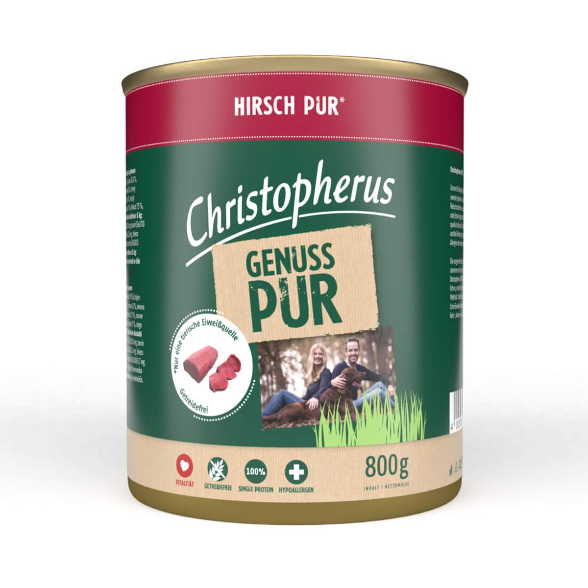 Christopherus Pur – Hirsch 6x800g Christopherus Pur – Hirsch 6x800g von Christopherus