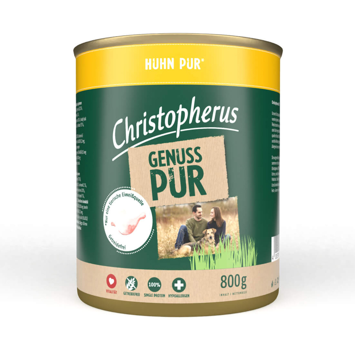 Christopherus Pur – Huhn 12x800g Christopherus Pur – Huhn 12x800g von Christopherus