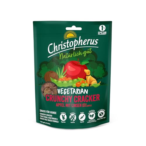 Christopherus Vegetarian - Crunchy Snack - Apfel mit Linsen, 125g von Christopherus