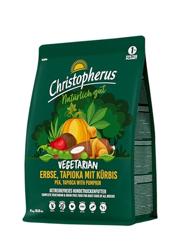 Christopherus Vegetarian - Erbse, Tapioka mit Kürbis, 4kg von Christopherus