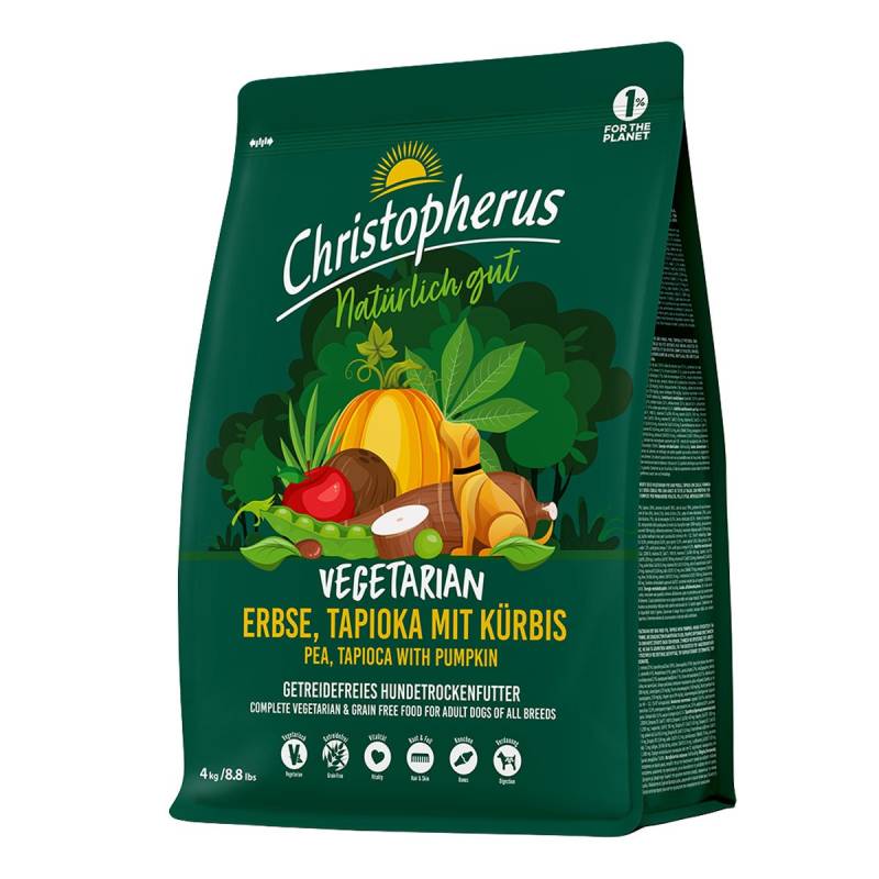 Christopherus Vegetarian - Erbse, Tapioka mit Kürbis 4kg von Christopherus