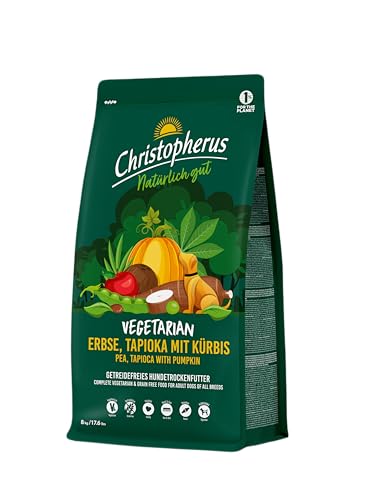 Christopherus Vegetarian - Erbse, Tapioka mit Kürbis, 8kg von Christopherus