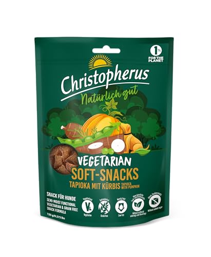 Christopherus Vegetarian - Soft Snack - Tapioka mit Kürbis, 125g von Christopherus