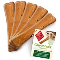 ChronoBalance Olivenholz Kauknochen für Hunde 5er Set 1 kg von ChronoBalance