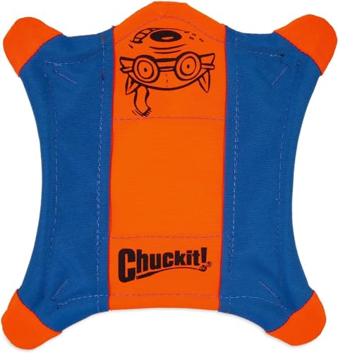 (4 Pack) Chuck-It Flying Squirrel Medium Dog Fetch Toy Floating Flyer 10-inch von Chuckit!