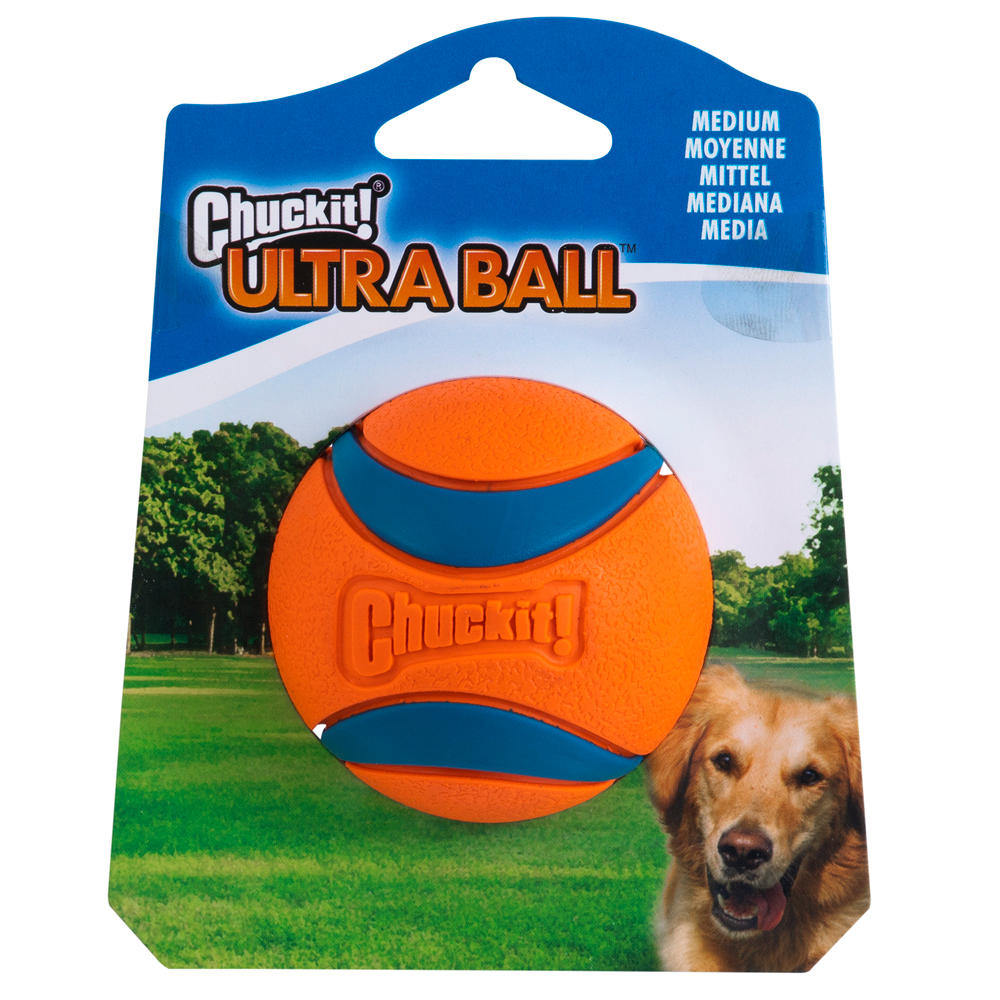 Chuckit! Ball Launcher Sport - Ersatzball, 3 Stück, Gr. M: ca. Ø 6,5 cm von Chuckit!