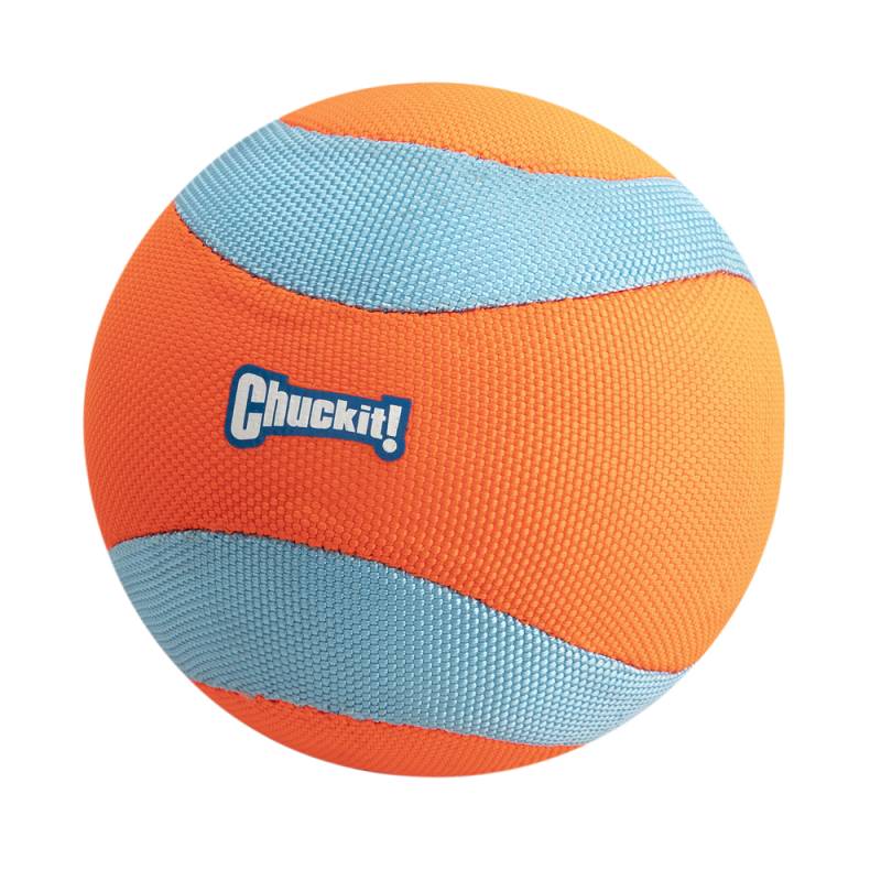 Chuckit! Hunde-Gummiball Amphibienball blau-orange, Durchmesser:  ca. 11,5 cm von Chuckit!