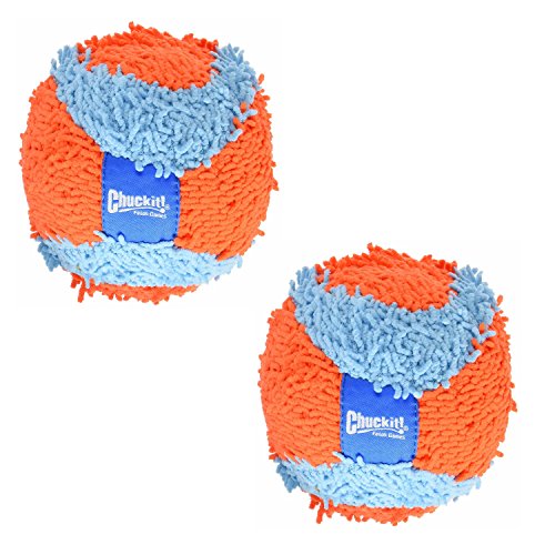 Chuckit! Indoor Spielzeug zum Holen Hunde & Welpen weicher interaktiver Spiel Roller Ball 2 Stücke von Chuckit!