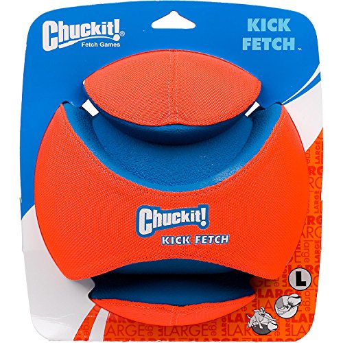 Chuckit! Kick Fetch Durable Canvas Ball Will Not Deflate Large 8in - Pack of 2 von Chuckit!