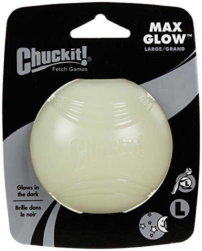 Chuckit Max Glow Ball Large Ball - 3" Diameter (2 Pack) von Chuckit!