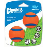 Chuckit! Ultra Ball - 2 Stück (ca. Ø 5,1 cm, Größe S) von Chuckit!