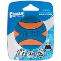 Chuckit! Ultra Squeaker Ball - 1 Stück (Ø 6,4 cm, Größe M) von Chuckit!