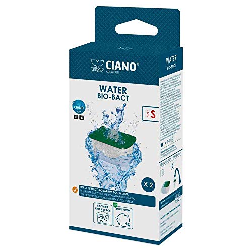 Ciano-Aquarium-Filter – Bio-Bact-Kartuschen SM/CF40, 2 Stück von Ciano