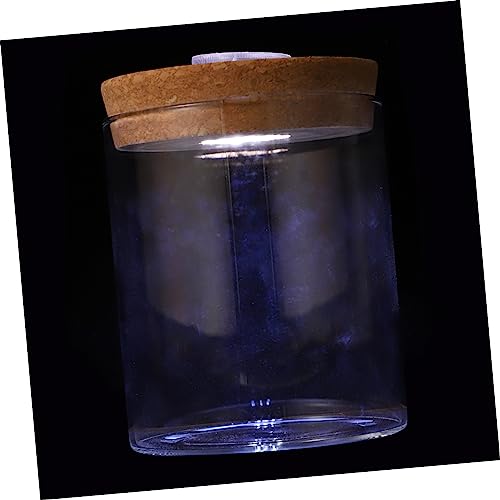 Ciieeo Mini-Aquarium Aus Transparente Fischflasche Mit Holzdeckel Glasflasche Mit Deckel Fischflasche Als Blumenvase Mikro-landschaftsflasche Für Wohndekoration Ciieeo Mini-Aquarium Aus Transparente Fischflasche Mit Holzdeckel Glasflasche Mit Deckel Fischflasche Als Blumenvase Mikro-landschaftsflasche Für Wohndekoration von Ciieeo