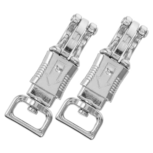 Ciieeo 2stücke Schnellverschluss Equestrian Hook Robuste Metall-snap-Haken Für Pferdegeschirr Outdoor-Sport Und Reitzubehör Wetterfest Zinklegierung Gefertigt Ciieeo 2stücke Schnellverschluss Equestrian Hook Robuste Metall-snap-Haken Für Pferdegeschirr Outdoor-Sport Und Reitzubehör Wetterfest Zinklegierung Gefertigt von Ciieeo