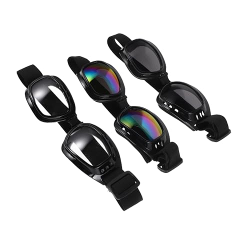 Ciieeo 3 Teilige Sonnenbrille Für Große Hunde Hundebrille Für Große Rassen Schutz Vor Wind Und Beschlag Haustierbrille Mit Verstellbarem Riemen Für Motorrad Auto Und Ciieeo 3 Teilige Sonnenbrille Für Große Hunde Hundebrille Für Große Rassen Schutz Vor Wind Und Beschlag Haustierbrille Mit Verstellbarem Riemen Für Motorrad Auto Und von Ciieeo