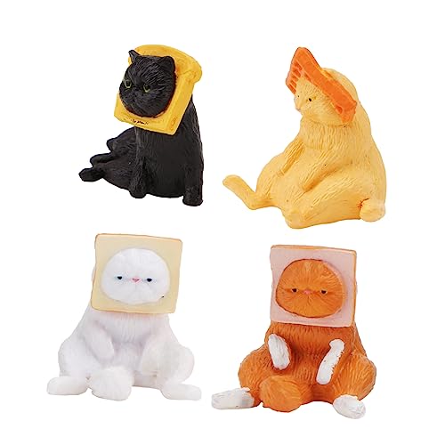Ciieeo 4 Stücke Kreatives Katzen Dekorationsspielzeugset Teiliges Doll Set Bunten Farben als Fotorequisiten für Katzenliebhaber Dekorativ und Langlebig Ciieeo 4 Stücke Kreatives Katzen Dekorationsspielzeugset Teiliges Doll Set Bunten Farben als Fotorequisiten für Katzenliebhaber Dekorativ und Langlebig von Ciieeo