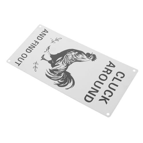 Ciieeo Hühnerstall Schild Rustikales Bauernhaus Metall Hahn Schild Für Hühnerstall Garten Ciieeo Hühnerstall Schild Rustikales Bauernhaus Metall Hahn Schild Für Hühnerstall Garten von Ciieeo